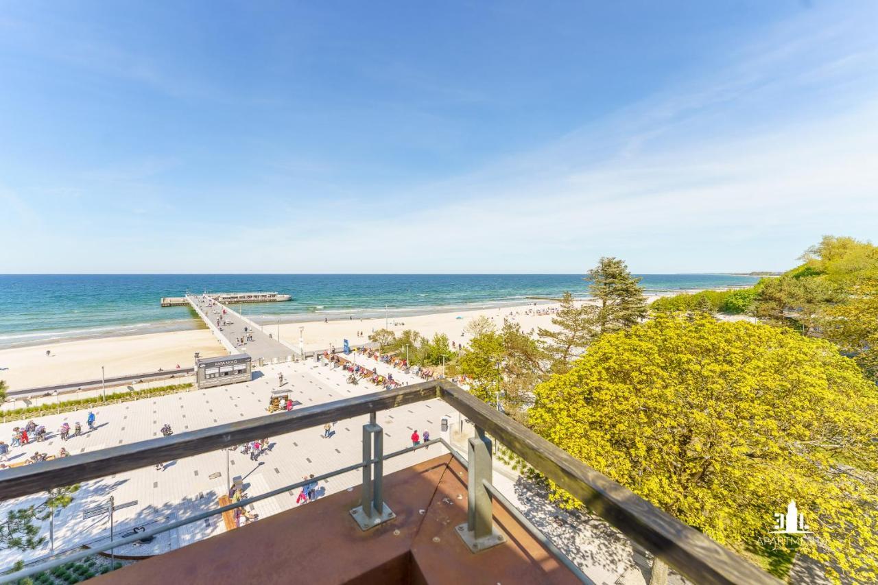 3L Apartments Willa Przy Molo Kolobrzeg Bagian luar foto